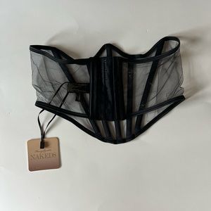 Honey Birdette Waspie Corset NWT
